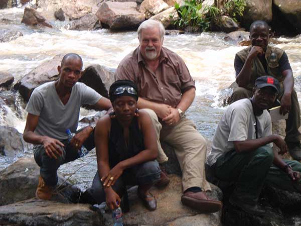 Kevin Young and Liberian EPA: Site Visit - Kpatawee Falls, Liberia